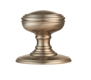 Delamain Plain Concealed Fix Mortice Door Knob, Satin Nickel (sold in pairs)