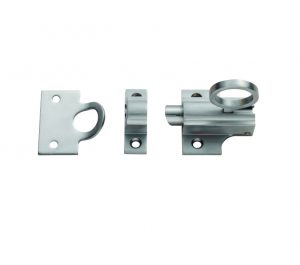 Fan light Window Catches, Satin Chrome