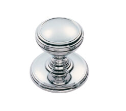Fingertip Delamain Plain Cupboard Knob (26mm, 31mm OR 37.5mm), Polished Chrome