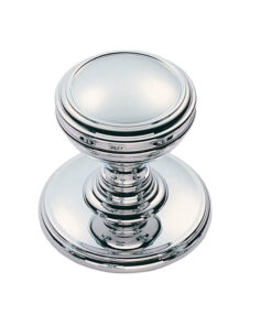 Fingertip Delamain Plain Cupboard Knob (26mm, 31mm OR 37.5mm), Polished Chrome
