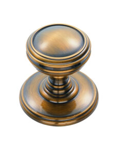 Fingertip Delamain Plain Cupboard Knob (26mm, 31mm OR 37.5mm), Florentine Bronze