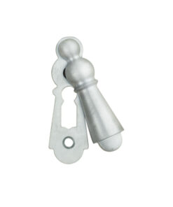 Large Covered Standard Profile Escutcheon, Satin Chrome
