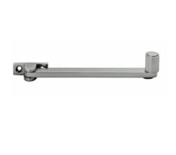 Carlisle Brass Fanlight Roller Arm Window Stays - 150mm - Satin Chrome