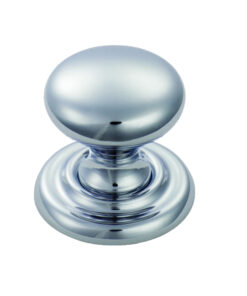 Fingertip Classical Victorian Cupboard Knob (25mm, 32mm, 36mm, 41mm OR 46mm), Polished Chrome