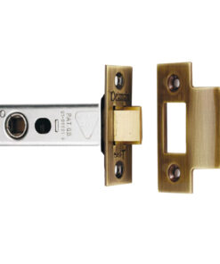 Heavy Duty Sprung Tubular Latch, Florentine Bronze