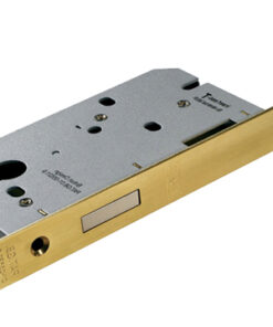 Eurospec DIN Euro Profile Deadlock (Contract), Satin Stainless Steel Or PVD Stainless Brass Finish