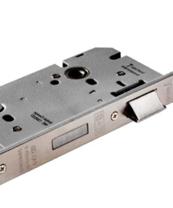 Eurospec DIN Bathroom Lock (Architectural), Satin Stainless Steel Finish Standard (With Optional Extra Finish Face Plates)