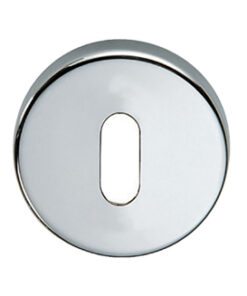 DND Round Standard Profile Escutcheon, Polished Chrome Or Satin Chrome
