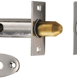 Eurospec Security (Hex/Rack) Door Bolts - 61mm - Multiple Finishes