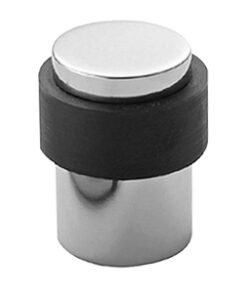 Eurospec Floor Mounted Door Stop, Polished Or Satin Stainless Steel