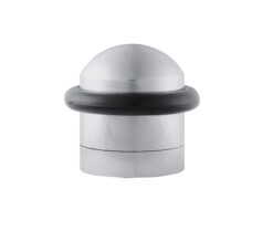 Floor Mounted Door Stop (35mm Height), Satin Chrome