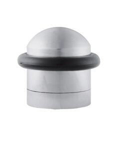 Floor Mounted Door Stop (35mm Height), Satin Chrome