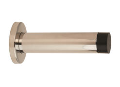 Eurospec Wall Mounted Door Stop (76mm OR 102mm), Polished Or Satin Stainless Steel