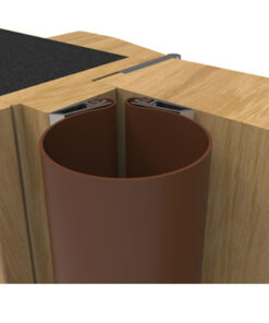 Eurospec Heavy Duty Hinge Guard Finger Protectector, White OR Brown