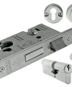 Eurospec Insurance Rated (Complete Set) BS Euro Profile Cylinder Sashlocks - Silver Finish