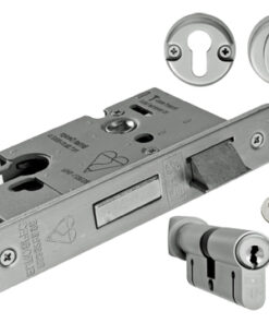 Eurospec Insurance Rated (Complete Set) BS Euro Profile Cylinder And Turn Sashlocks - Silver Finish