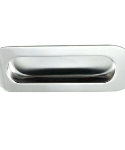 Eurospec Steelworx Radius Flush Pull (120mm x 41mm), Polished Stainless Steel