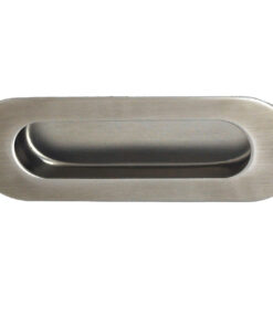 Eurospec Steelworx Radius Flush Pull (120mm x 41mm), Satin Stainless Steel