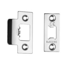 Eurospec Forend & Strike Pack For TLS Heavy Duty Tubular Latches - Polished Stainless Steel