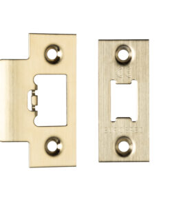 Eurospec Forend & Strike Pack For TLS Heavy Duty Tubular Latches, Satin Brass