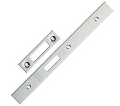 Eurospec Forend & Strike Pack For DLS DIN Euro Deadlock, Polished Stainless Steel