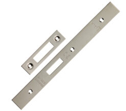 Eurospec Forend & Strike Pack For DLS DIN Euro Deadlock, Satin Stainless Steel