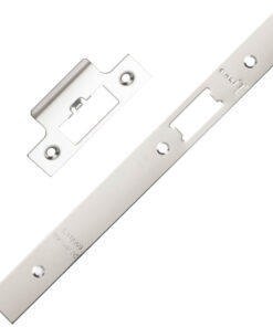 Eurospec Forend & Strike Pack For DLS DIN Latch, Polished Stainless Steel
