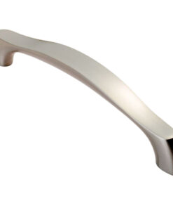 Fingertip Chunky Arched Grip Pull Handle (128mm Or 160mm C/C), Satin Nickel