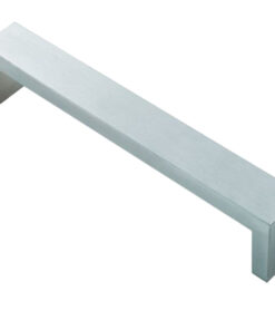 Fingertip Square Section Cabinet Handle (Multiple Sizes), Stainless Steel