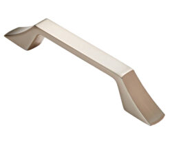 Fingertip Halcyon Cabinet Pull Handle (128mm OR 160mm C/C), Satin Nickel
