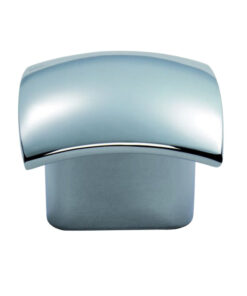 Fingertip Helio Cupboard Knob, Polished Chrome