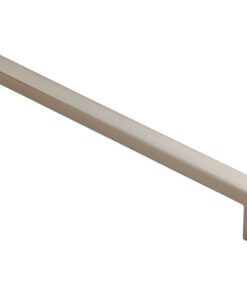Fingertip Block Cabinet Pull Handles (160mm OR 320mm C/C), Satin Nickel