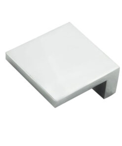 Fingertip Gamma Cupboard Knob, Polished Chrome