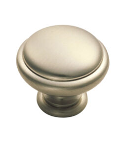Fingertip Shaker Style Cupboard Knob, Satin Nickel