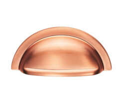 Oxford Cupboard Cup Pull Handle (76mm C/C), Satin Copper