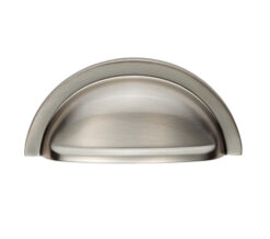 Oxford Cupboard Cup Pull Handle (76mm C/C), Satin Nickel