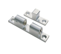 Fingertip Design Double Ball Catch - Satin Chrome Finish