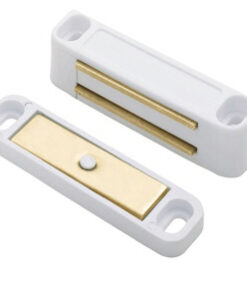 Fingertip Nylon Body Magnetic Catches (4.5 Kg Or 6 Kg Pull), White