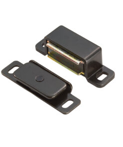 Carlisle Brass Fingertip Superior Steel Magnetic Catch (6Kg) - Black