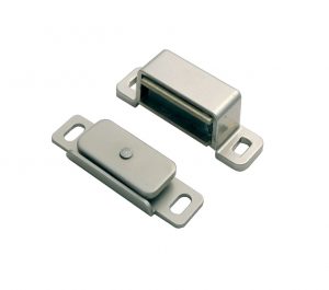 Carlisle Brass Fingertip Superior Steel Magnetic Catch - Nickel Plated
