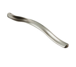 Fingertip Cebi Salassi Cabinet Pull Handle (192mm C/C), Satin Nickel