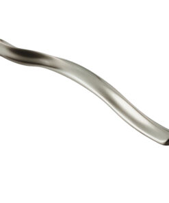 Fingertip Cebi Salassi Cabinet Pull Handle (192mm C/C), Satin Nickel