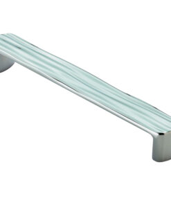 Fingertip Cadurci Cabinet Pull Handle (160mm C/C), Polished Chrome