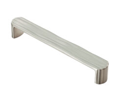 Fingertip Cadurci Cabinet Pull Handle (160mm C/C), Satin Nickel