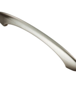 Fingertip Belli Cabinet Pull Handle (160mm C/C), Satin Nickel