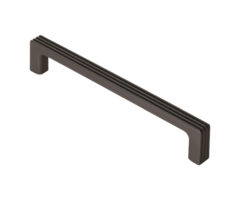 Fingertip Darini Cabinet Pull Handle (160mm C/C), Black