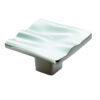 Fingertip Serdi Square Cupboard Knob (44mm x 44mm), Polished Chrome