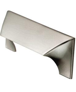 Fingertip Capori Cabinet Pull Handle (96mm, 192mm Or 320mm C/C), Satin Nickel