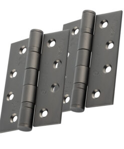 Eurospec 4 Inch Grade 13 Plain Ball Bearing Hinges, Matt Bronze  (sold in pairs)