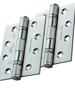 Eurospec Enduro 4 Inch Grade 13 Plain Ball Bearing Hinges, Polished Or Satin Stainless Steel  (sold in pairs)